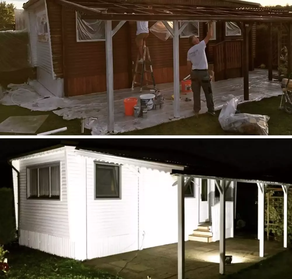 Holzbeschichtungsarbeiten, Maler und Ansteicher